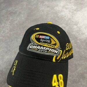 Jimmie Johnson #48 NASCAR 2010 Spri nt Cup Series Champion Hat Cap